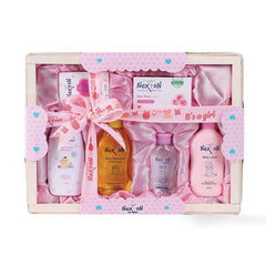 Nexton Baby Gift Pack 92204 (Pink) – 6 Piece Baby Care Set