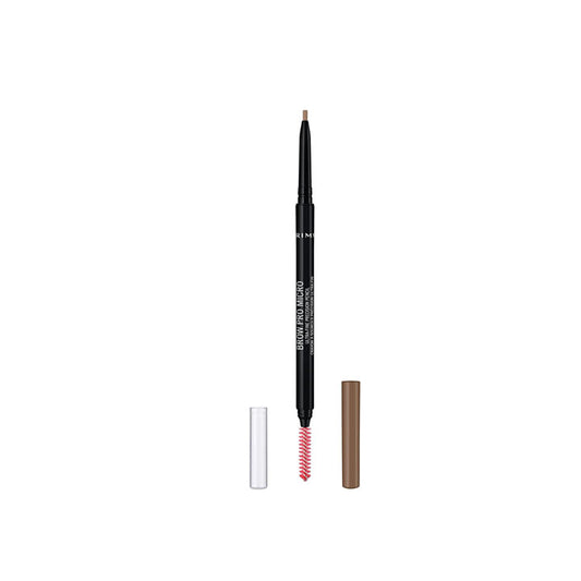 RIMMEL LONDON, BROW PRO MICRO ULTRA-FINE PRECISION EYE BROW PENCIL, 001 BLONDE,