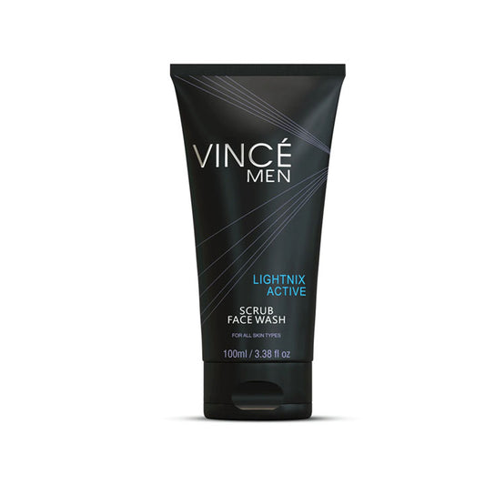 VINCE ACTIVE SCRUB FACE WASH 120ML