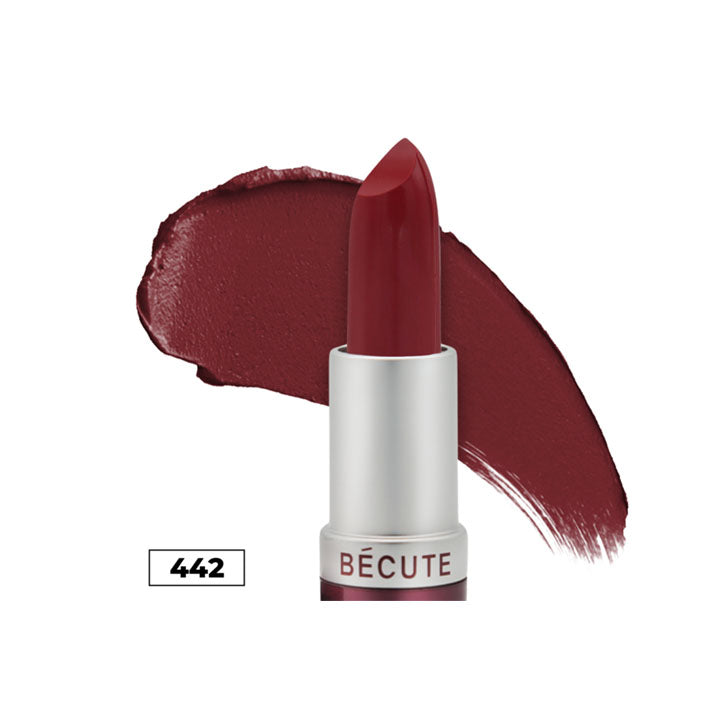BECUTE NEW MAROON LIPSTICK 442