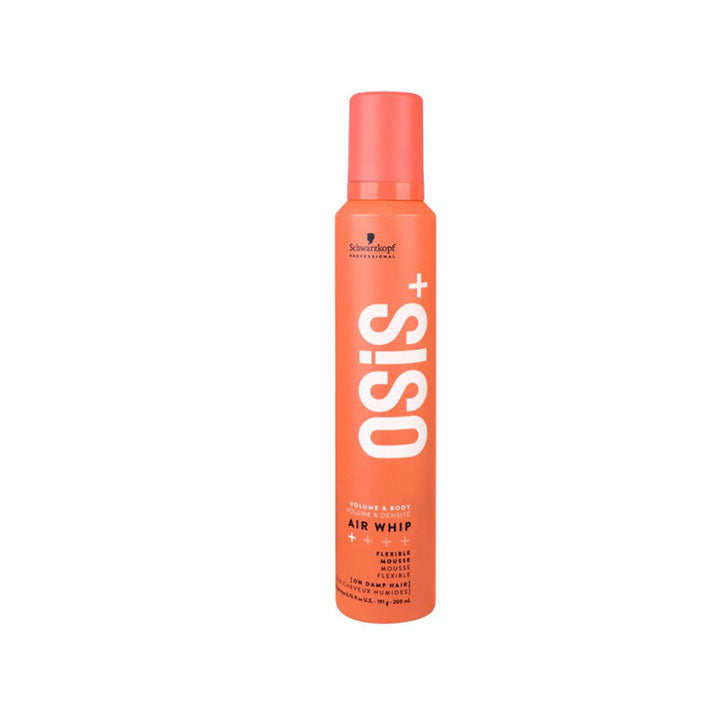 SCHWARZKOPF PROFESSIONAL OSIS+ AIR WHIP FLEXIBLE HAIR MOUSSE, 200ML