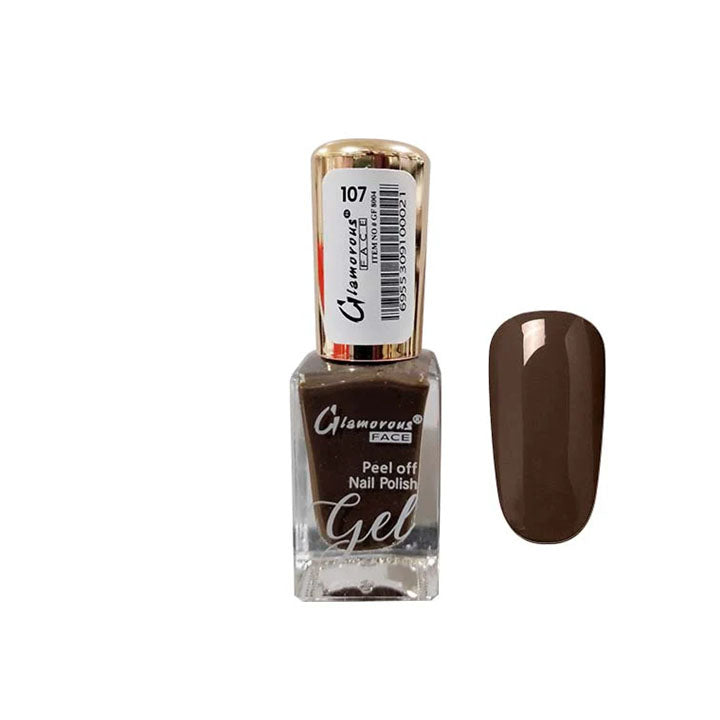 GLAMOROUS FACE GEL PEEL OFF NAIL POLISH 107