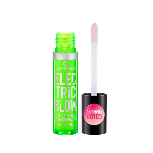 ESSENCE ELECTRIC GLOW COLOR CHANGING LIP & CHEEK OIL 4.4ML