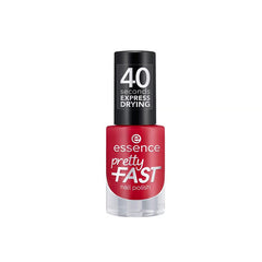 ESSENCE PRETTY FAST NAIL POLISH, 03 READY STEADY RED 5ML