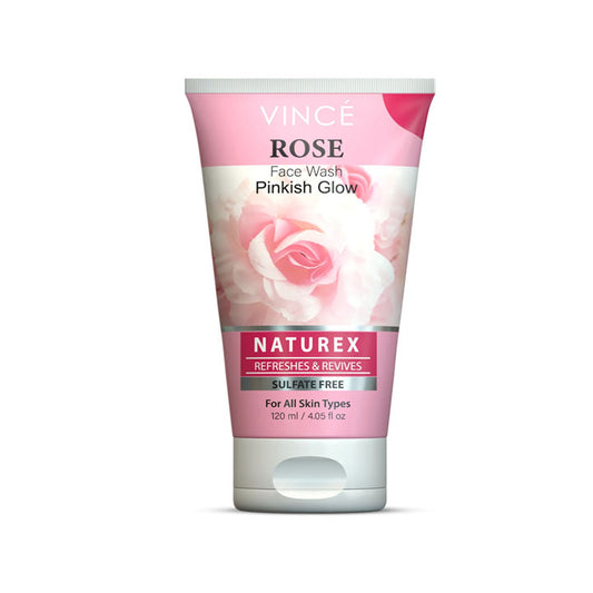 VINCE ROSE FACE WASH 120ML