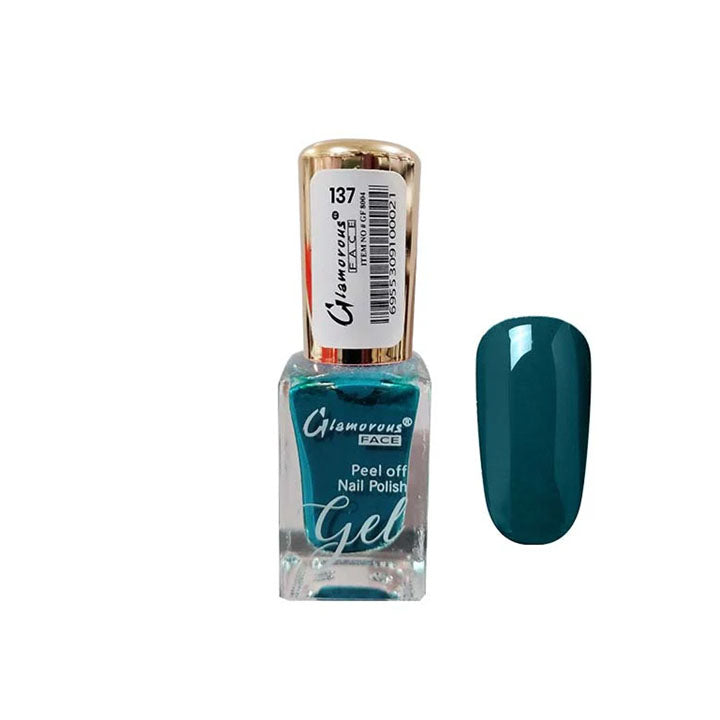 GLAMOROUS FACE GEL PEEL OFF NAIL POLISH 137