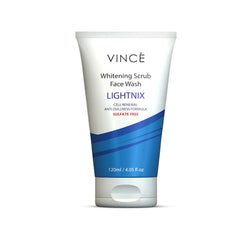 VINCE WHITENING SCRUB FACE WASH 120ML