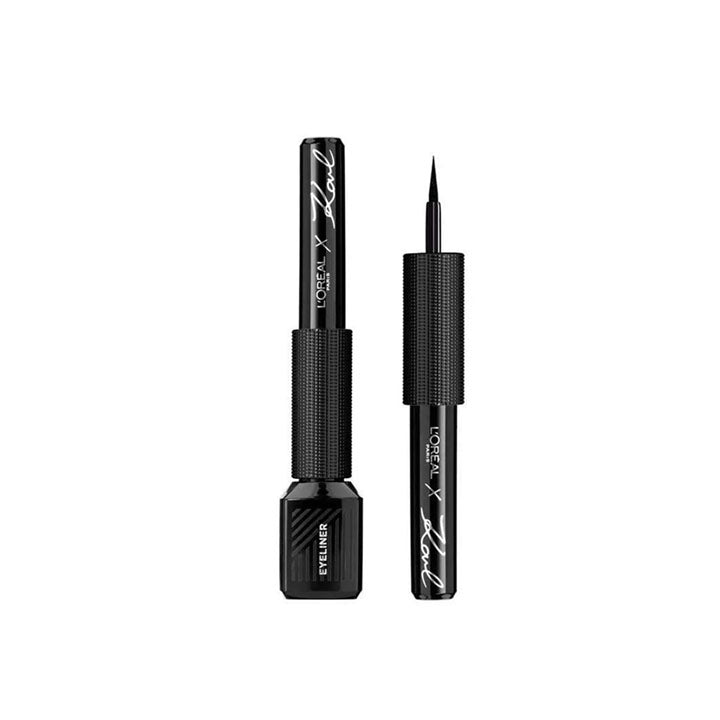 L'OREAL X-KARL LAGERFELD MATTE LIQUID EYELINER - BLACK