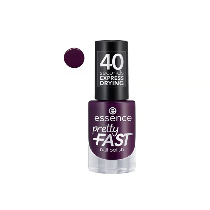 ESSENCE PRETTY FAST NAIL POLISH, 05 PURPLE EXPRESS 5ML