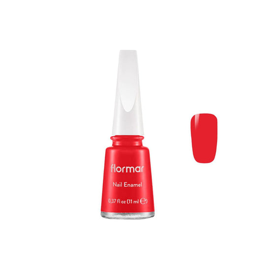 FLORMAR NAIL ENAMEL, 402 BRIGHT CORAL