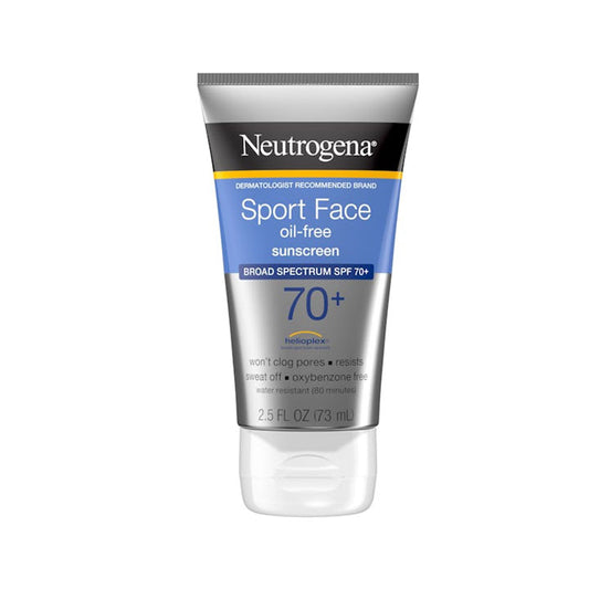 NEUTROGENA SPORT FACE OIL-FREE LOTION SUNSCREEN BROAD SPECTRUM SPF-70+