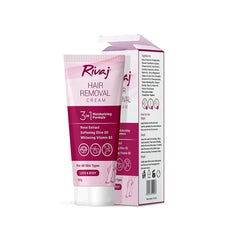 RIVAJ 3 IN 1  HAIR REMOVAL CREAM, 50G