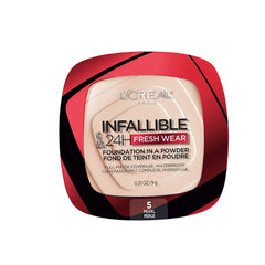 L'OREAL PARIS- INFALLIBLE FRESH WEAR FOUNDATION IN A POWDER 24H WEAR 05 PEARL, 9G
