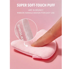 SHEGLAM INSTA-READY POWDER PUFF PINK 3PCS