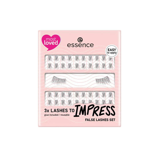 ESSENCE 3X LASHES TO IMPRESS FALSE LASHES SET