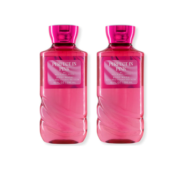 BATH & BODY WORKS PERFECT IN PINK BODY WASH, 295ML