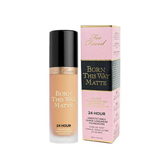 TOO FACED BORN THIS WAY MATTE 24-HOUR SUPER LONGWEAR FOUNDATION NATURAL BEIGE