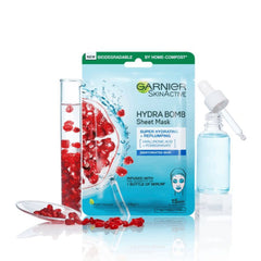 HYDRA BOMB HYALURONIC ACID POMEGRANATE HYDRATING SHEET MASK
