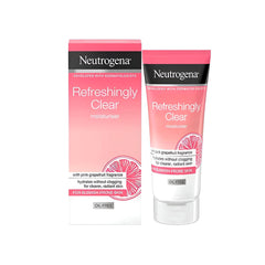 NEUTROGENA REFRESHINGLY CLEAR OIL FREE MOISTURISER, 50ML