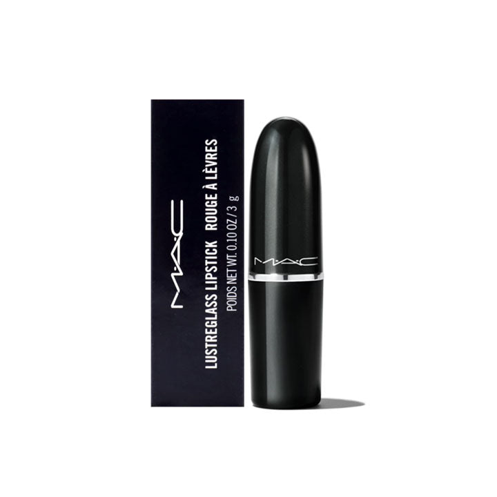 MAC LUSTRE GLASS SHEER-SHINE LIPSTICK 502 COCKNEY 3G
