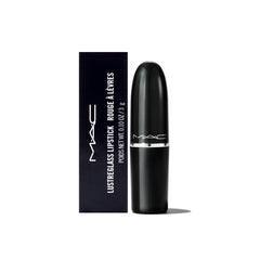 MAC LUSTRE GLASS SHEER-SHINE LIPSTICK 502 COCKNEY 3G