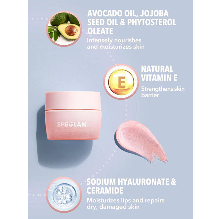 SHEGLAM PILLOW LIPS LIP CARE CREAM 8G