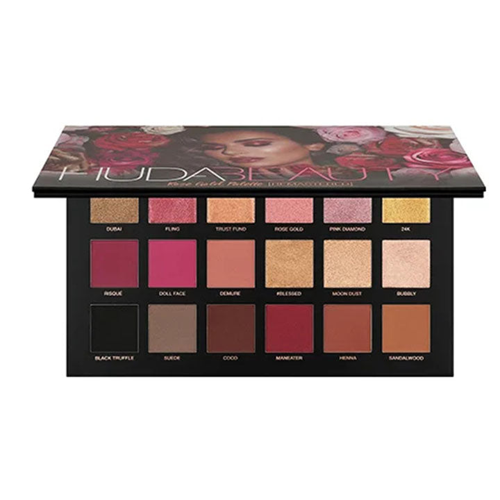 HUDA BEAUTY ROSE GOLD REMASTERED EYESHADOW PALETTE