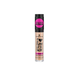 ESSENCE, I LOVE FLAWLESS SKIN LONG WEAR CONCEALER, LONG WEAR, WATERPROOF, HIGH COVERAGE, 40 DARK BEIGE 4ML