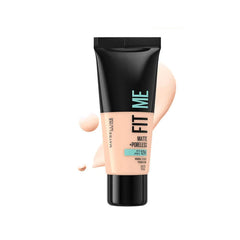 MAYBELLINE NEW YORK FIT ME MATTE+PORELESS 12H FOUNDATION – 102 FAIR IVORY 30ML