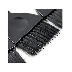 TINT BRUSHES WITH BUILT IN COMB FOR HAIR COLOR - COLOR BRUSHES FOR HAIR SALON (BLACK)