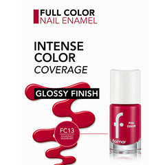 FLOMAR FULL COLOR NAIL ENAMEL SQUASHED RASPBERRY 8ML
