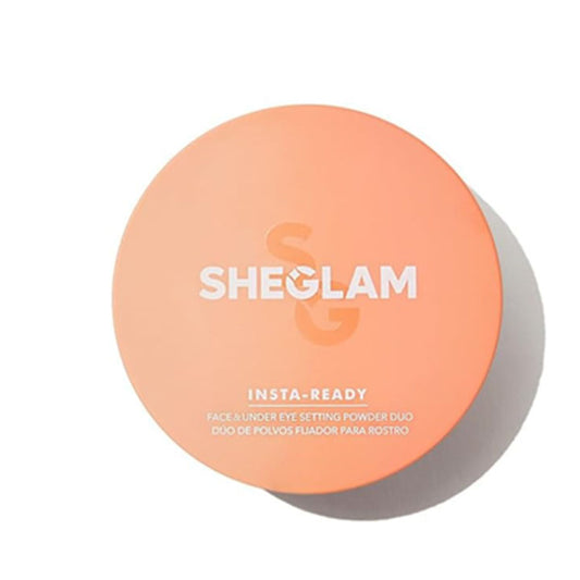 SHEGLAM INSTA-READY FACE & UNDER EYE SETTING POWDER DUO-NATURAL LINEN 7G