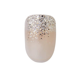 KISS BROADWAY IMPRESS ON FIRE FRENCH MANICURE NAILS