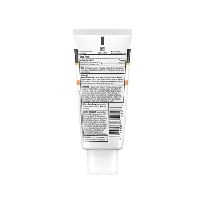 NEUTROGENA CLEAR FACE BREAKOUT-FREE, OIL-FREE SPF-50 SUNSCREEN, 88ML