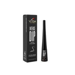 VI'DA NEW YORK INTENSE DIP LIQUID EYELINER SMUDGE & WATERPROOF, BLACK
