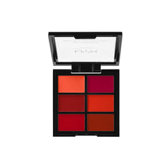 NYX PROFESSIONAL MAKE UP PRO LIP CREAM PALETTE THR REDS
