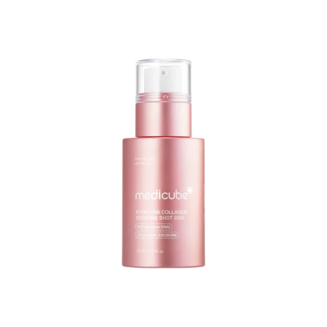 Medicube PDRN Pink Collagen Exosome Shot 2000 | Liquid Microneedling Serum