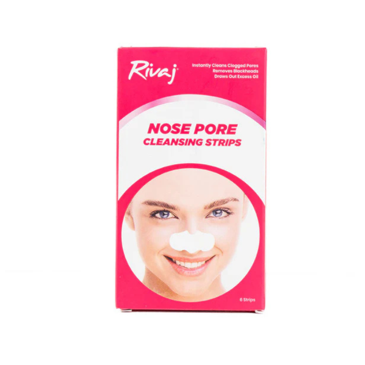 Rivaj Nose Pore Cleansing Strips (Pack of 6)