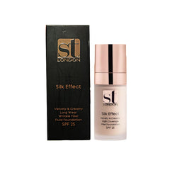ST LONDON SILK EFFECT VELVETY CREAMY LONG WEAR WRINKLE SPF 25, 3W