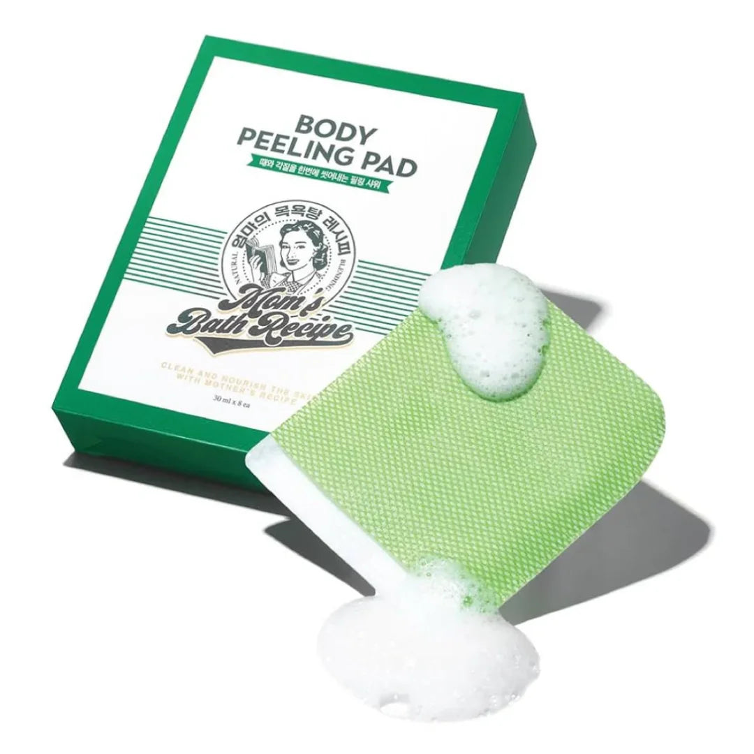 Mom's Bath Recipe Body Peeling Pad: Cleanse & Hydrate