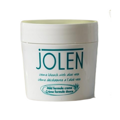Jolen Crème Bleach Lightens Dark Hair. Original Formula for Face and Body Hair. 125ml