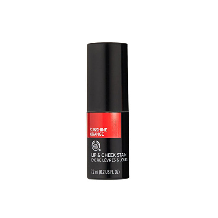 THE BODY SHOP LIP & CHEEK STAIN, SUNSHINE ORANGE
