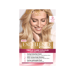 L'Oreal Paris Excellence Crème Permanent Hair Colour 9 Natural Light Blonde