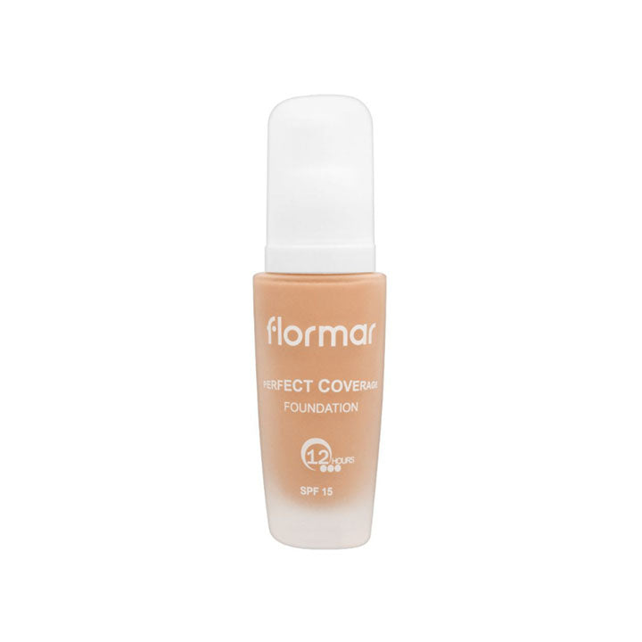 FLORMAR PERFECT COVERAGE FOUNDATION, 103 CREAMY BEIGE 30ML