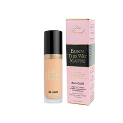 TOO FACED BORN THIS WAY MATTE 24-HOUR SUPER LONGWEAR FOUNDATION NUDE