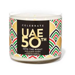 Bath & Body Works UAE 50th Into The Night Scented Candle