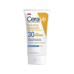 CeraVe Tinted Sunscreen for Face, 30 SPF | 1.7 Ounce