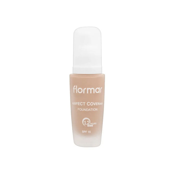 FLORMAR PERFECT COVERAGE FOUNDATION, 106 CLASSIC IVORY 30ML