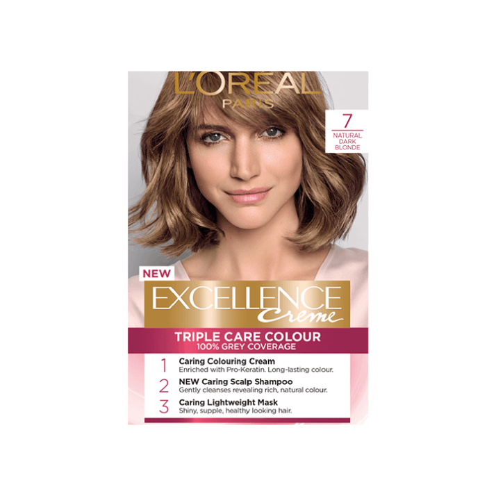 L'Oreal Paris Hair Color Excellence Cream Blonde No.7