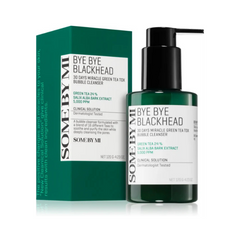 SOME BY MI BYE BYE BLACKHEAD 30 DAYS MIRACLE GREEN TOX BUBBLE CLEANSER, 120G